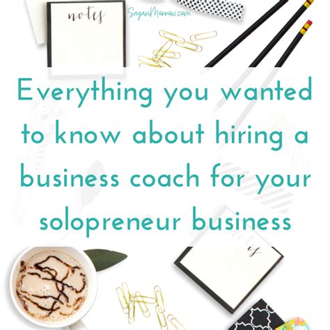 Solopreneur Business Coaching (everything you .